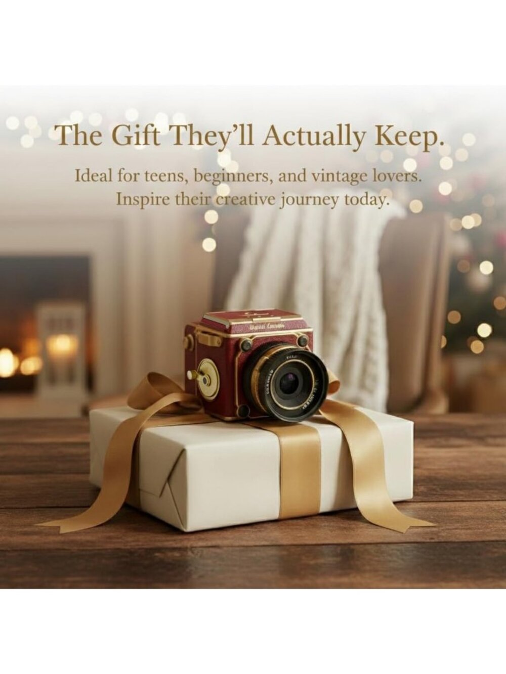 64MP Retro Digital Camera, 2.7K Point & Shoot, Autofocus, 16X Zoom, Compact for - Picture 6 of 9